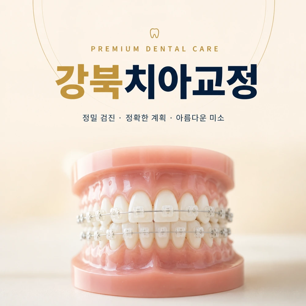 강북치아교정 정밀진단과 장치 선택 상담 이미지